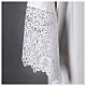 Surplice JHS embroidery floral motif lace macrame cotton/silk s8