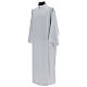 Confraternity dress, white and blue with golden edges, polyester s7