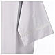 Camice bianco misto cotone con tramezzo filet  s2