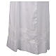 Camice bianco misto cotone con tramezzo filet  s4