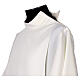 Ivory Alb with Folds and Chalice Embroidery Zipper s5