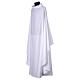 Wide white simple alb s3