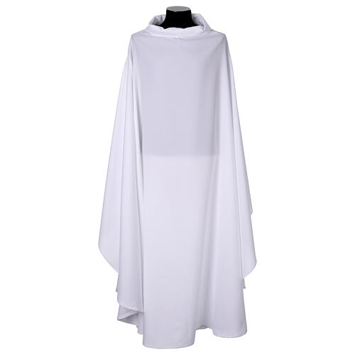 Wide white simple surplice 1