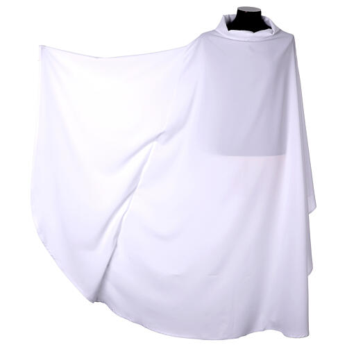 Wide white simple surplice 2