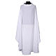 Wide white simple surplice s1
