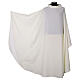 Ivory alb with pointed back collar s2