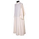 Light ivory alb with cross embroidery s3