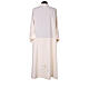 Light ivory alb with cross embroidery s7