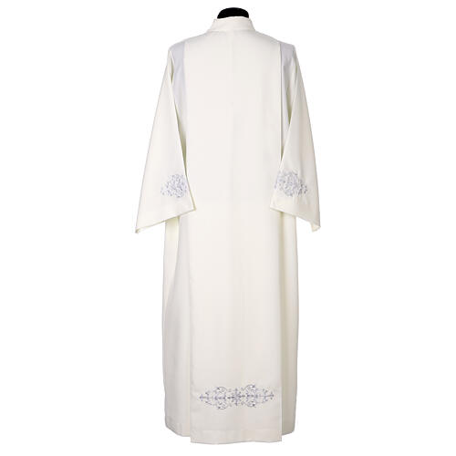 Light grey embroidered alb 7