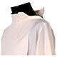 Ivory alb with wheat and grape embroidery, side zip fastener s5