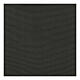 Fascia per talare nera viscosa setificata frangia 12 cm s2