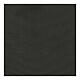 Fascia per talare nera viscosa setificata frangia 13 cm s2