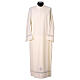 Alb with white hemstitch and cross by Vebi Confezioni s1