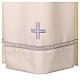 Alb with white hemstitch and cross by Vebi Confezioni s2