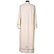 Alb with white hemstitch and cross by Vebi Confezioni s5
