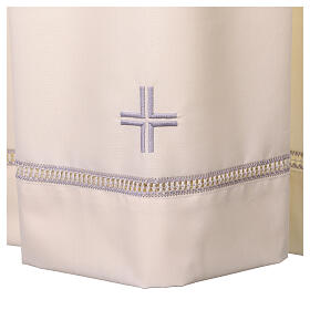White Chasuble Cross Stitch by Vebi Confezioni
