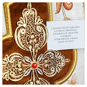 Ivory silk chasuble with filigree, 2025 Jubilee, Limited Edition by Gamma, 1/25