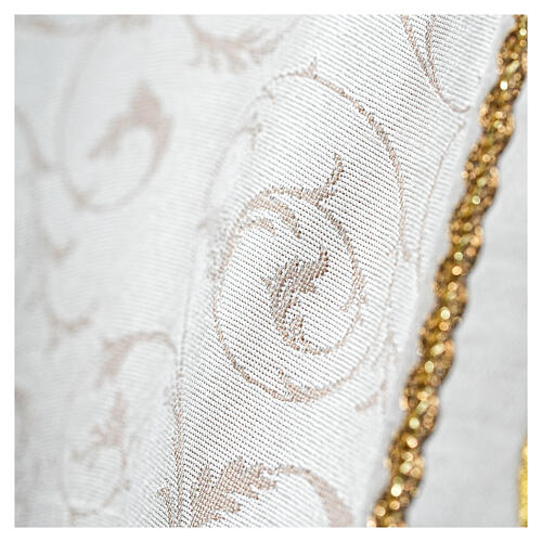 Ivory silk chasuble with filigree, 2025 Jubilee, Limited Edition by Gamma, 1/25 6