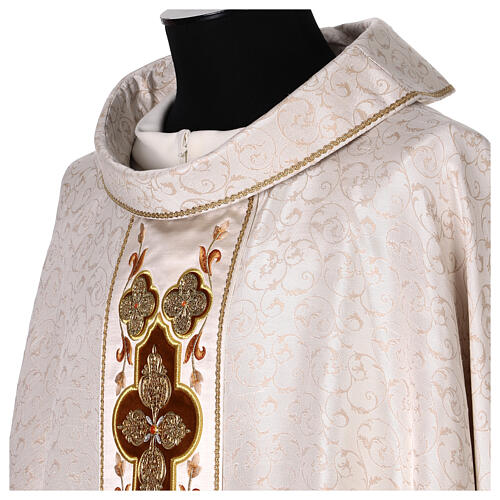 Chasuble et étole en soie avec filigrane éd. limitée 1/25 Jubilé 2025 Gamma 3