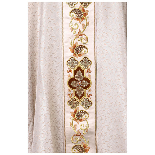 Chasuble et étole en soie avec filigrane éd. limitée 1/25 Jubilé 2025 Gamma 8