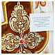 Chasuble et étole en soie avec filigrane éd. limitée 1/25 Jubilé 2025 Gamma s2