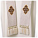 Chasuble et étole en soie avec filigrane éd. limitée 1/25 Jubilé 2025 Gamma s18