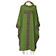 Machine-embroidered polyester chasuble by Gamma, Tau cross s1