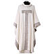 Machine-embroidered polyester chasuble by Gamma, Tau cross s3