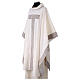 Machine-embroidered polyester chasuble by Gamma, Tau cross s8