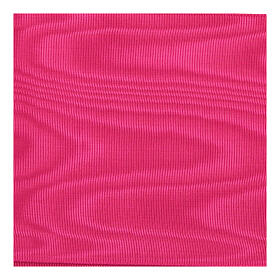 Band cincture for cassock magenta with fringe 35 cm