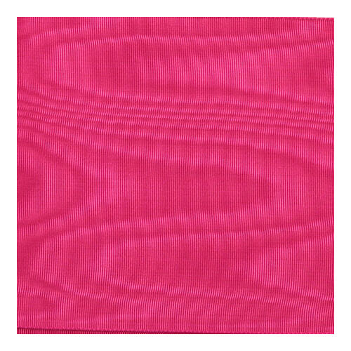 Band cincture for cassock magenta with fringe 35 cm 2