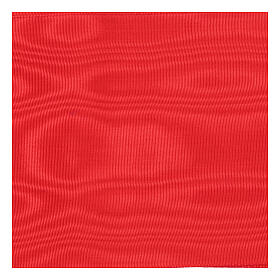 Red mottled cassock cincture with 14 in fringe