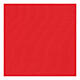 Fascia per talare rossa frangia 35 cm s2