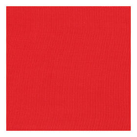 Red band cassock cincture with fringe, 35 cm