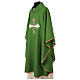 Chasuble en polyester avec broderie croix recto verso s4
