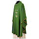 Casulla sacerdotal bordado cruz espigas y ramas s4