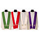 Casulla sacerdotal bordado cruz espigas y ramas s10