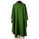 Casulla sacerdotal sin bordado borde acabado dorado s2