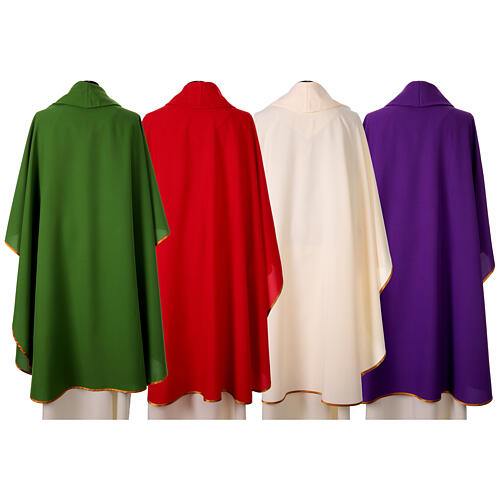 Priest Chasuble with Gold Trim 7