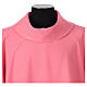 Casulla simple rosa borde dorado s2