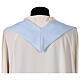 Casulla Mariana impresa azul monograma bordado s10