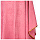 Pink damask chasuble with scrollwork s4