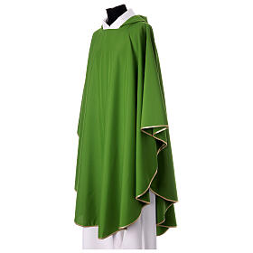 Polyester chasuble with gold edges by In Primis