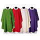 Chasuble polyester bordure or In Primis s1