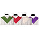 KIT of CHASUBLES in 4 COLOURS with golden Eucharist embroidery by In Primis s10