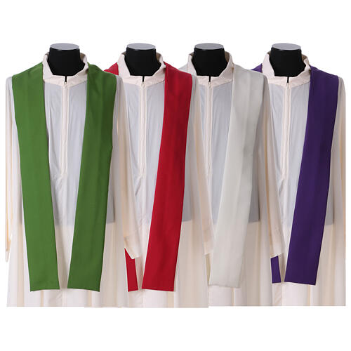 KIT CASULE 4 COLORI ricamo dorato Eucarestia In primis 9