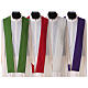 KIT CASULE 4 COLORI ricamo dorato Eucarestia In primis s9