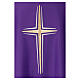 KIT of 4-COLOURED CHASUBLES with bicolour embroidered cross by In Primis s6