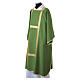 Deacon dalmatic with golden floral-effect galloon and matching deacon stole s11