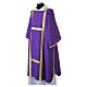 Deacon Dalmatic with Gold Floral-Effect Galloons and Deacon Stole s14